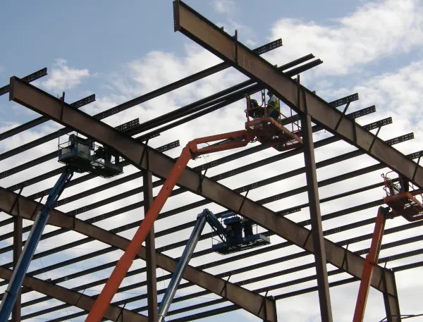 Structural steel going up